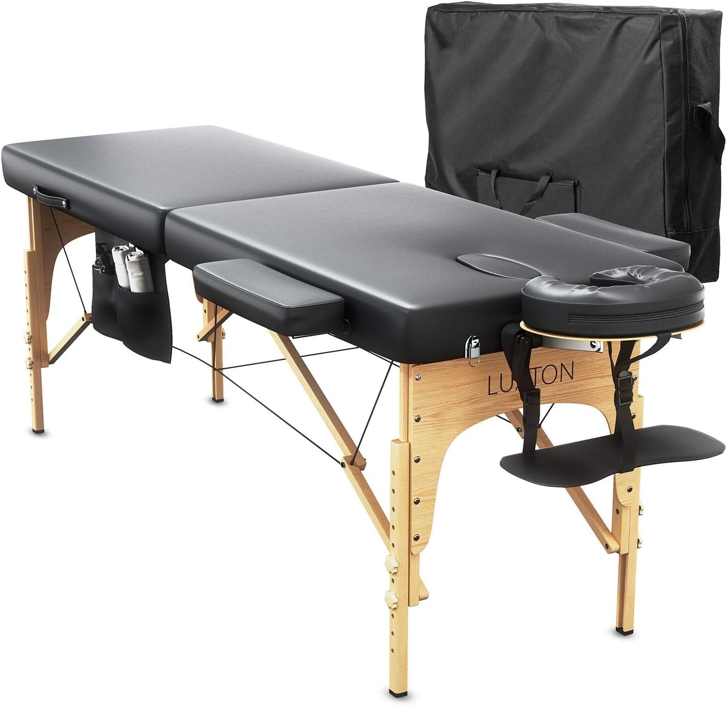 Professional Quality Memory Foam Massage Table - Lightweight, 551 lbs Capacity