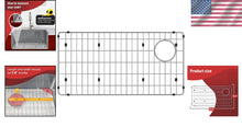 Load image into Gallery viewer, 28" Stainless Sink Protectors with Non-Slip Bumper Pads - Easy to Clean Design