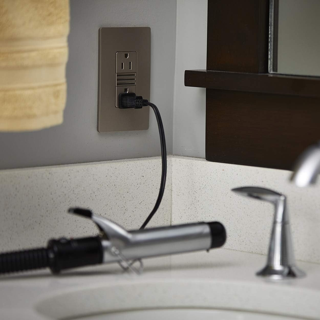 Legrand Radiant 15 Amp LED Night Light Outlet - Adjustable & Tamper Resistant