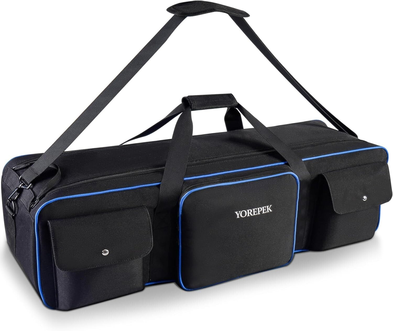 40.5" Tripod Carrying Case - Waterproof Light Stand Bag with Protective Pads
