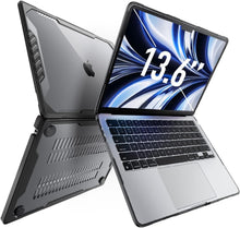 Load image into Gallery viewer, Stylish Black Shock-Absorbing Protective Case for MacBook Air 13.6 Inch