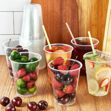 Load image into Gallery viewer, Transparent 420 Count Disposable Plastic Party Cups for Drinks - Casual Style