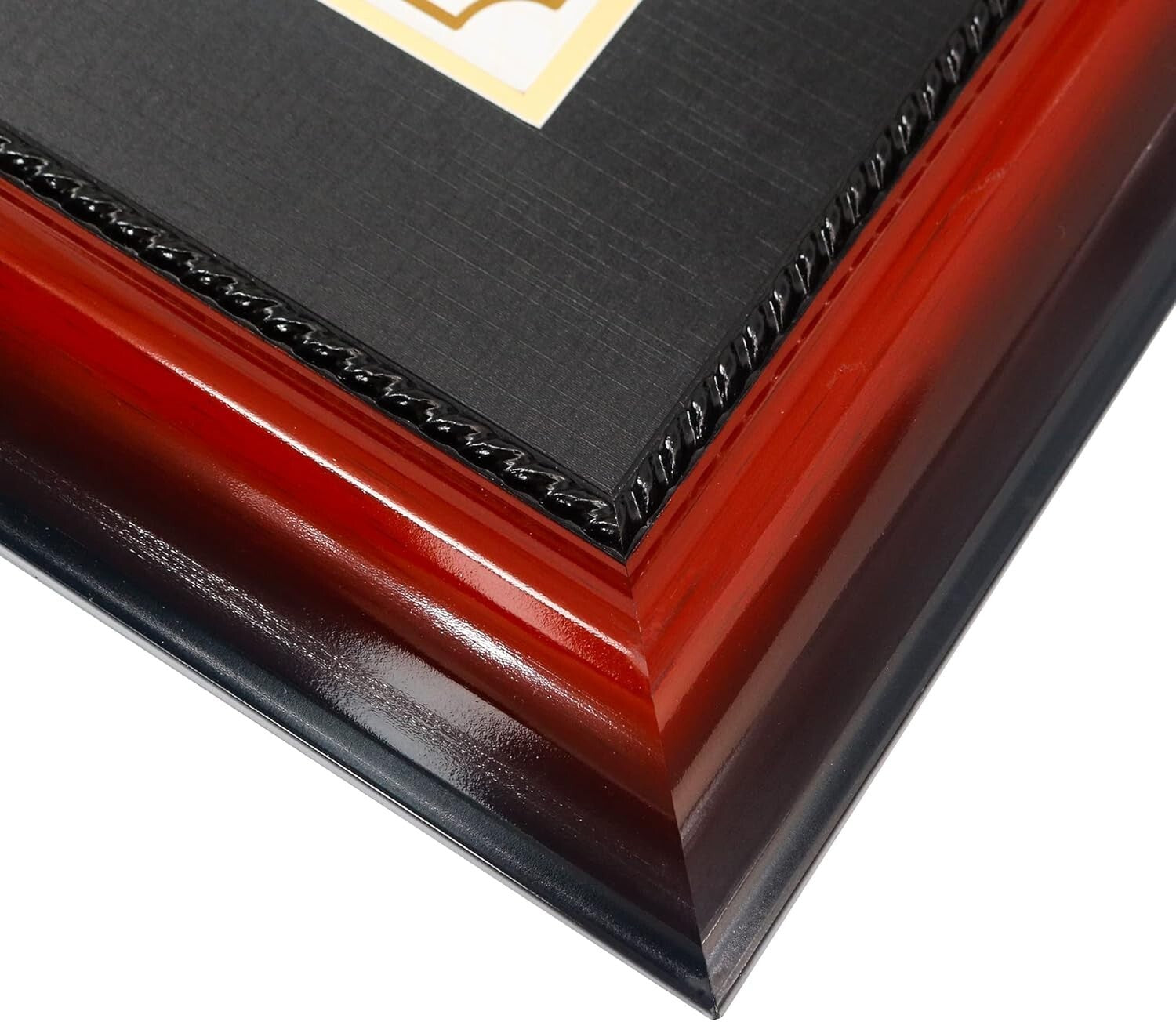 Versatile 15x18 Certificate Frame with Solid Wood Cherry Finish & UV Protection