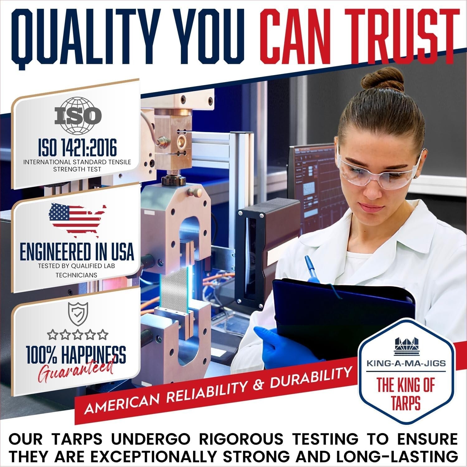 Versatile 20x20 Tarp - 10 Mil Thick, UV Resistant, Ideal for Camping & Boating