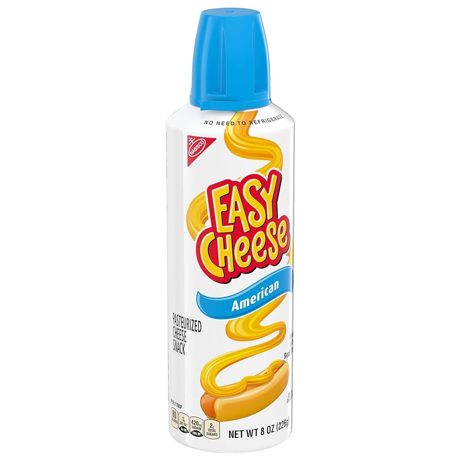 Bulk 12-Pack of Fun and Spreadable American Cheese Spray - Kids & Adults Loved