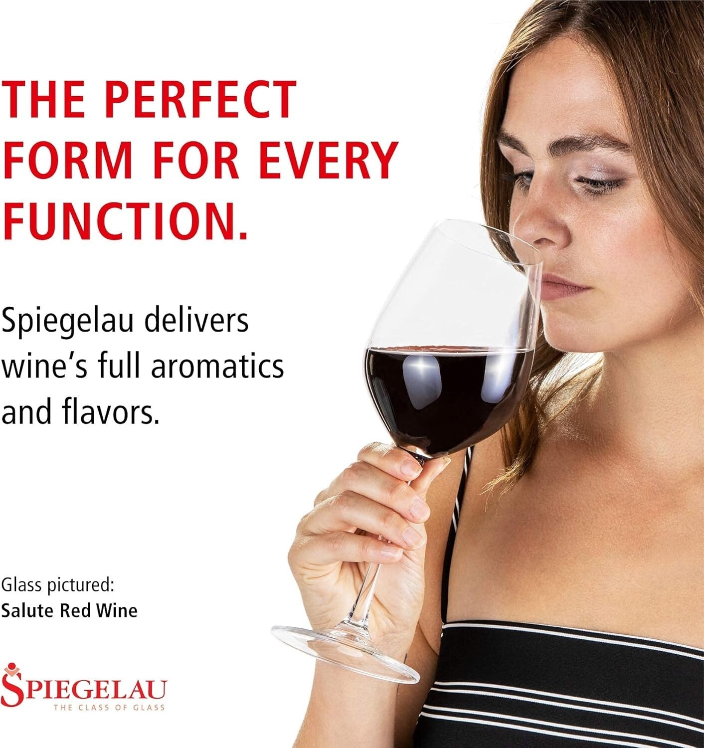 Dishwasher Safe Stylish Red Wine Glasses – 4 Count of Premium Crystal Elegance