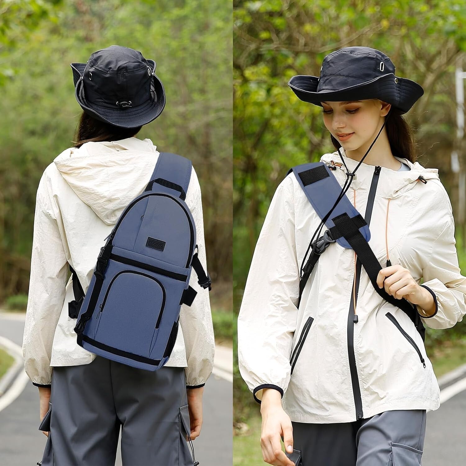 Professional Mirrorless Camera Bag with Shock Resistant Design & Tripod Storage