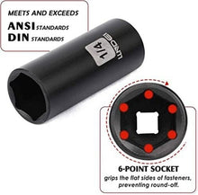 Load image into Gallery viewer, Durable 52-PC Impact Socket Set with 72-Tooth Ratchet - Ideal for DIY Projects