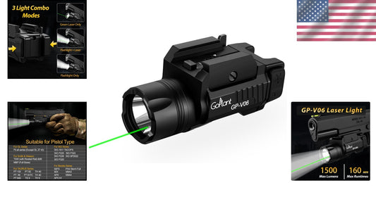 Waterproof 1500 Lumens Tactical Flashlight - Type-C Rechargeable Excellence