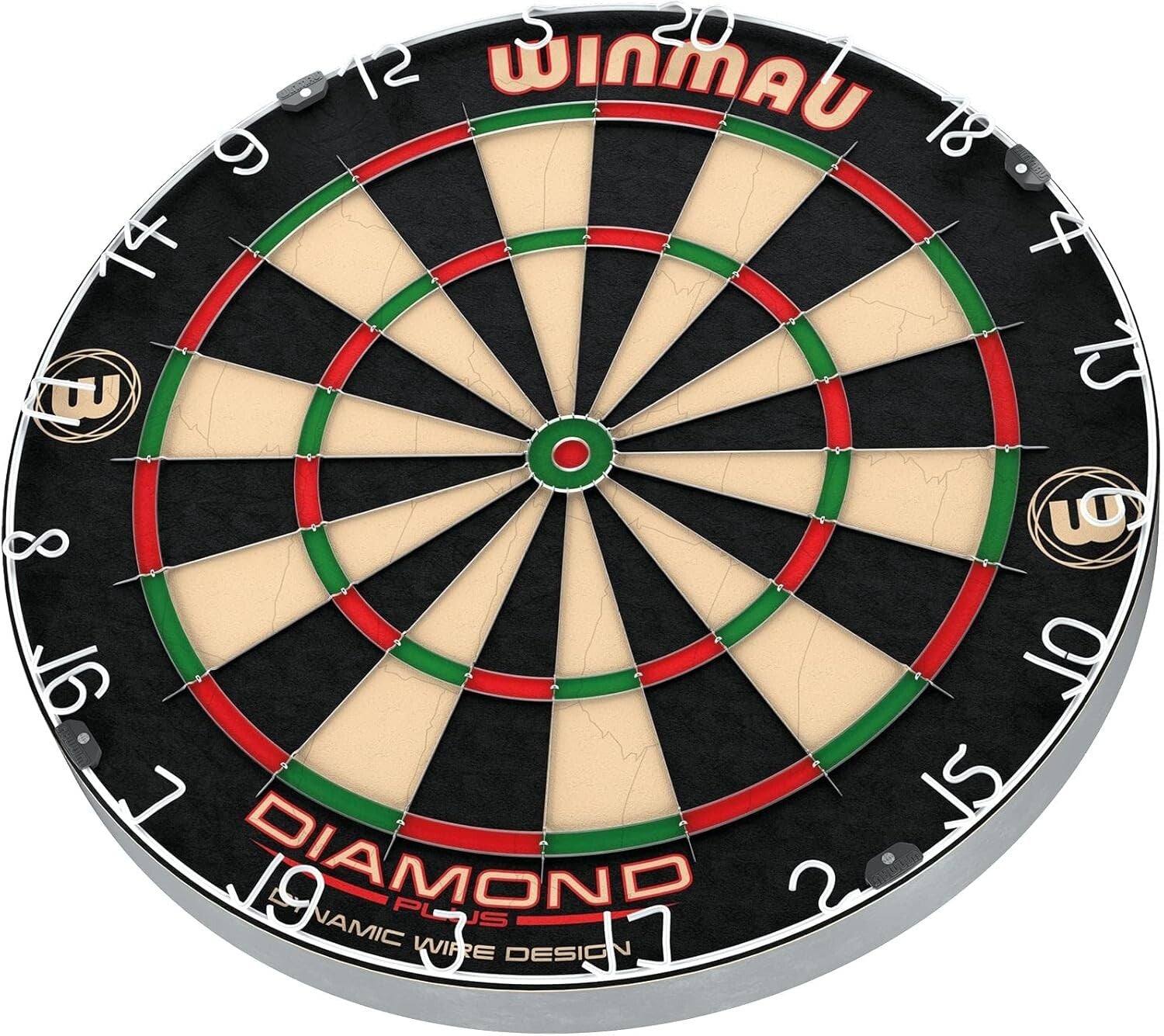 Diamond Plus Professional Bristle Dartboard - BDO Endorsed for Ultimate Play