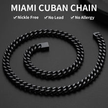Load image into Gallery viewer, Stainless Steel Men's Cuban Link Chain - Stylish Gold-Plated Hip Hop Jewelry