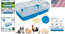 Load image into Gallery viewer, Multi-Use Small Animal Enclosure with Removable Base - For Cats, Rabbits &amp; More