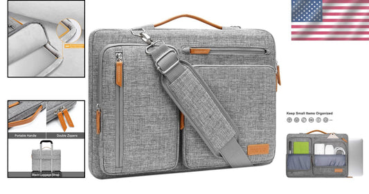 Adjustable Shoulder Bag for 17.3 Inch Laptops - Protective and Stylish Design
