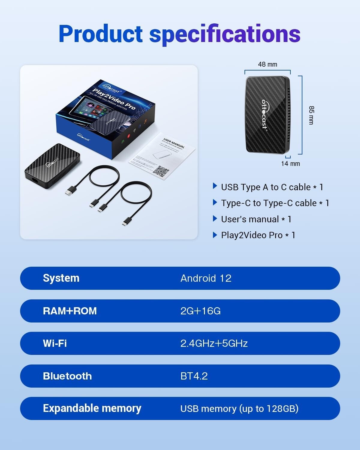Budget-Friendly Play2Video Pro Adapter for In-Car Entertainment and Streaming