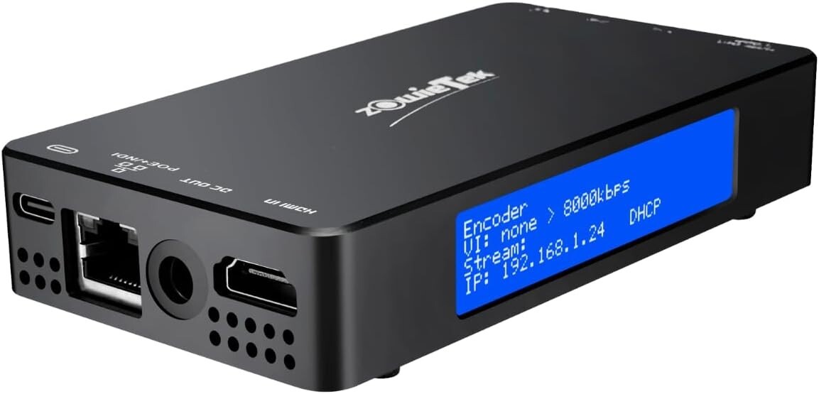 4K HDMI Encoder/Decoder with NDI Support – Ideal for Gamers & Streamers