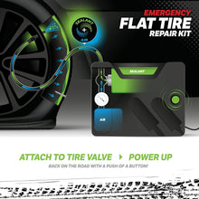 Load image into Gallery viewer, Emergency Flat Tire Repair Kit: Analog Inflator &amp; Sealant for Quick Fixes