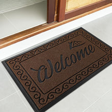 Load image into Gallery viewer, Elegant Striped Welcome Mat, 36x24 Inch Easy Clean for High Traffic Areas
