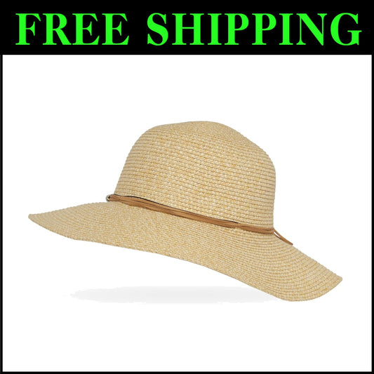Packable Wide-Brim Women's Sun Hat - Chic UV Protection for Summer Adventures