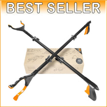 Load image into Gallery viewer, Lightweight 40-Inch Grabber Tool with Rotating Head for Safe Pickup - 2 Pack