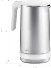 Load image into Gallery viewer, Premium Cordless Electric Kettle - 1L Capacity, Hygienic Stainless Steel