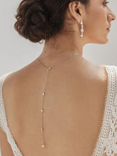 Load image into Gallery viewer, Dainty Women's Wedding Jewelry Set - Cubic Zirconia Necklace &amp; Earring Pair