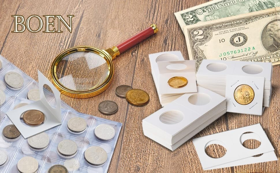 Ultimate Coin Collection Kit: 3000 Assorted 2x2 Coin Holders - Quality Assured