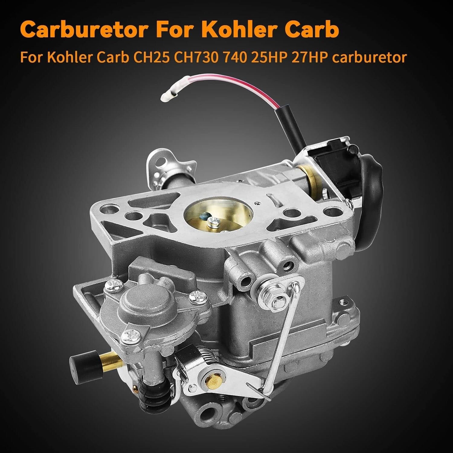 Durable Kohler Carburetor Replacement: Fit CH730, CH740, 23.5HP & 25HP Engines