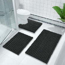 Load image into Gallery viewer, Luxury Chenille Bathroom Runner Rug 60.2 x 24 - Soft, Non-Slip, and Absorbent