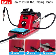 Load image into Gallery viewer, Compact 926 III Soldering Iron Kit with Helping Hands, Iron Tips &amp; Accessories