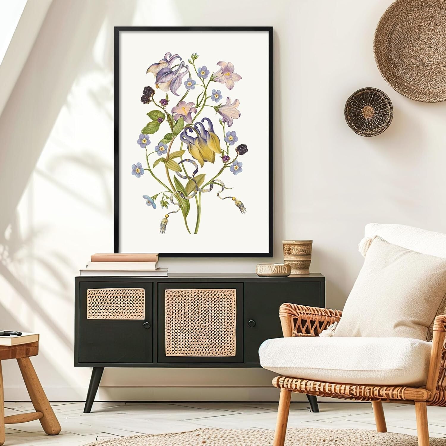 Elegant 27x40 Black Photo Frame Set - Lightweight with Matte Finish (2 Pack)