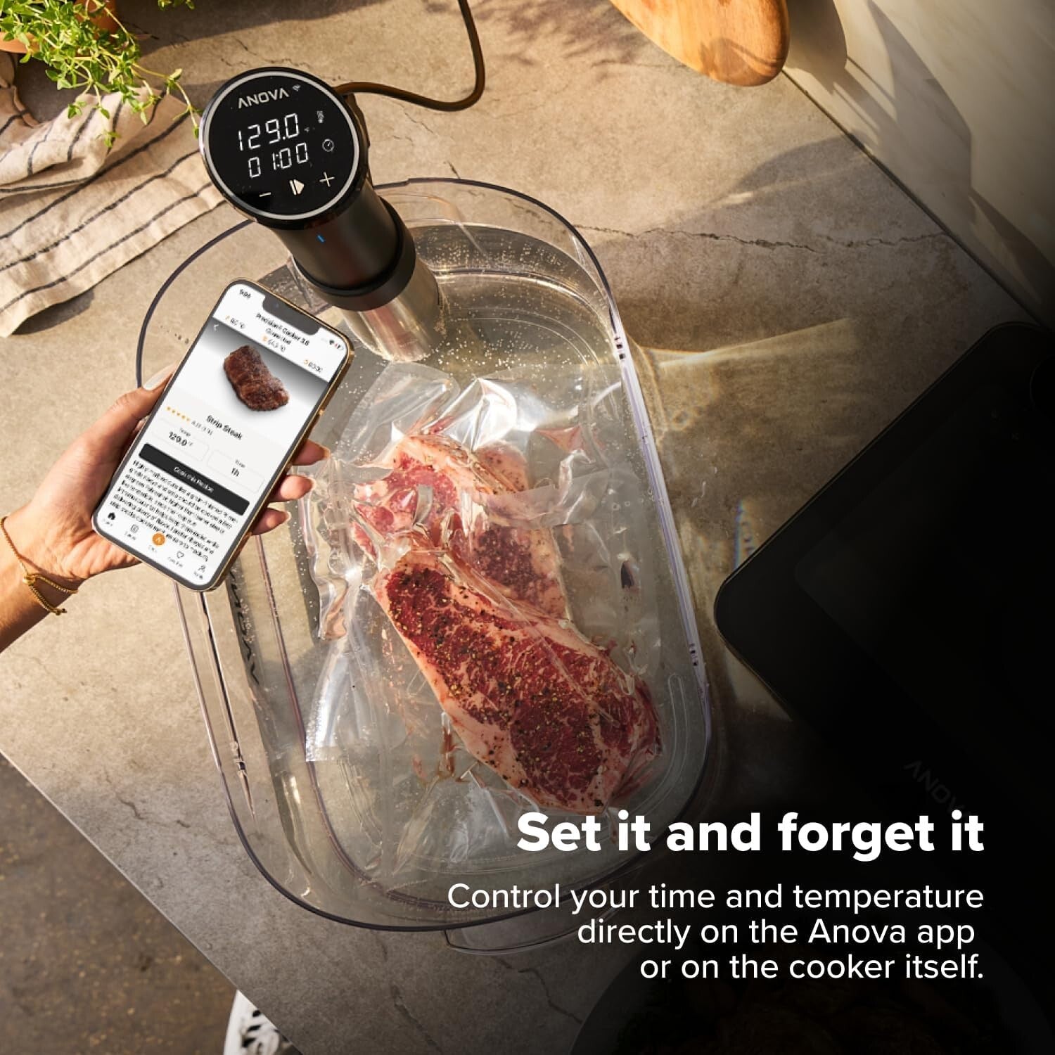 Anova Precision Cooker 3.0 with WiFi - Effortless Sous Vide Cooking at Home