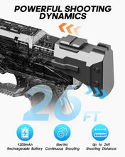 Load image into Gallery viewer, Transparent Electric Water Blasters with Rechargeable Battery - Fun for All Ages