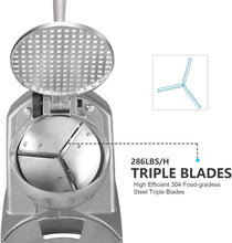Load image into Gallery viewer, Stainless Steel Ice Shaver with Adjustable Blades - Perfect for Parties &amp; Events