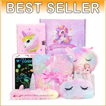 Load image into Gallery viewer, Magical 9PCS Unicorn Gift Set for Girls Aged 3-12 - Enchanting Birthday Surprise