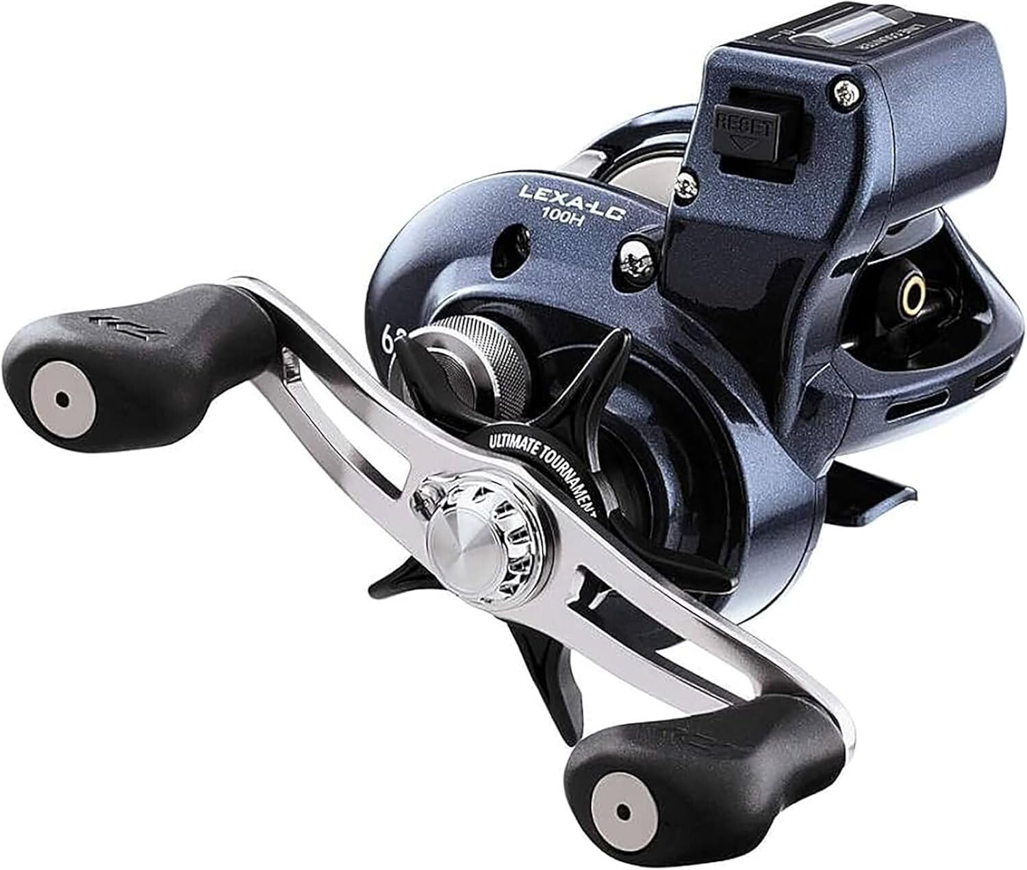 Cut-Away Power Handle Lexa 100 Fishing Reel - Perfect for Spinning & Casting
