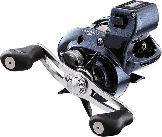 Cut-Away Power Handle Lexa 100 Fishing Reel - Perfect for Spinning & Casting