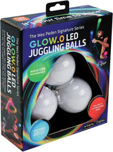 Load image into Gallery viewer, LED Juggling Glow Balls Set - Rechargeable, Professional Size, 20 Color Options