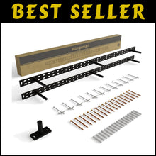 Load image into Gallery viewer, Complete Floating Shelf Bracket Set with Installation Hardware - 6 Inch Rods