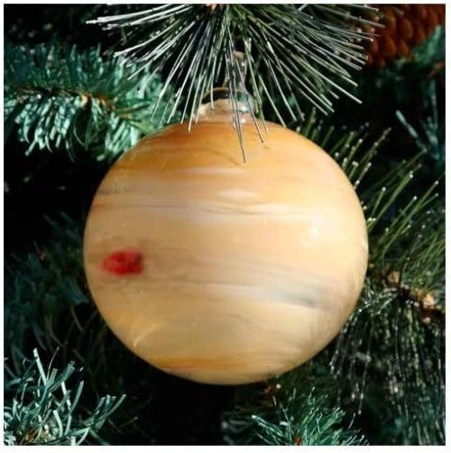Heirloom Quality Blown Glass Solar System Ornaments - Perfect for Decorations
