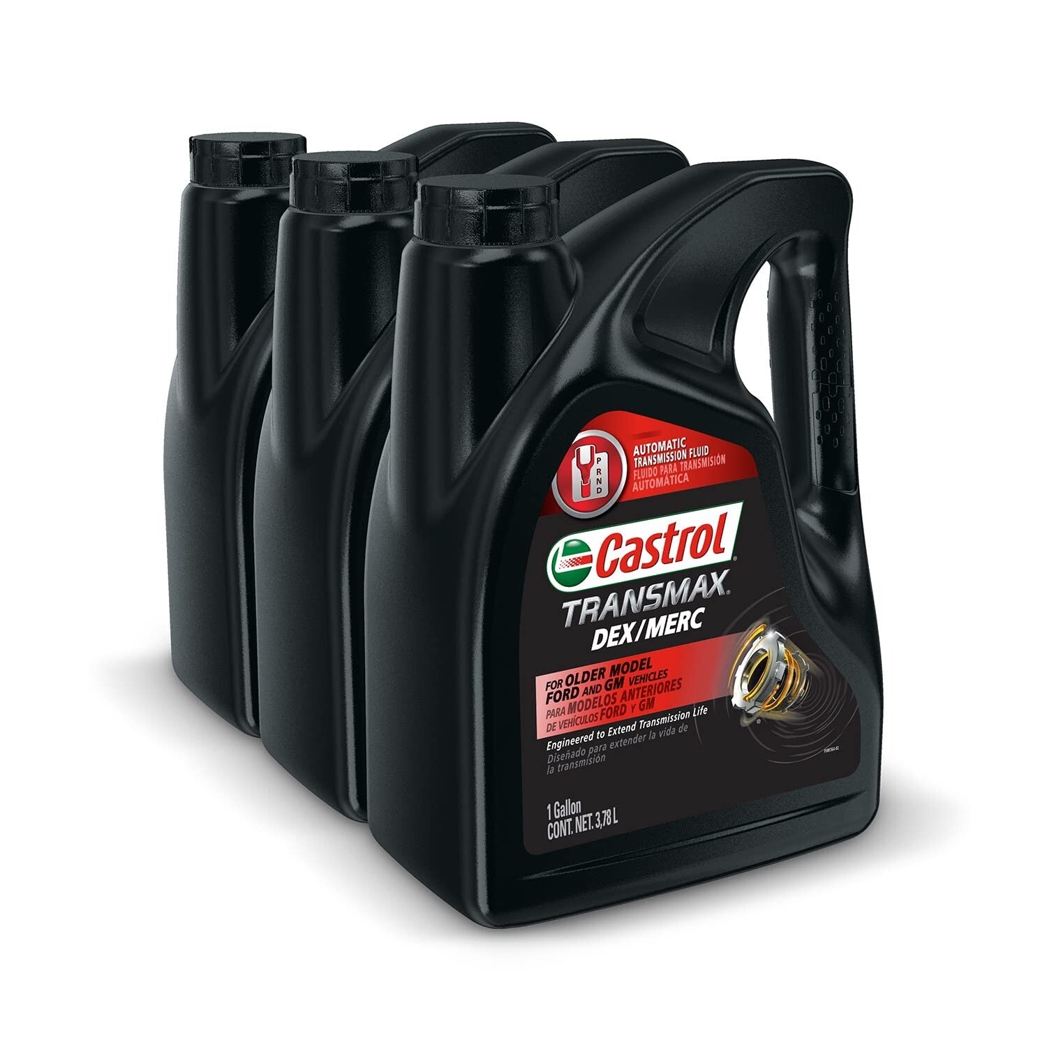 Advanced DEXRON-III H & MERCON ATF, 1 Gallon, Pack of 3 for Optimal Performance