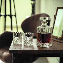 Load image into Gallery viewer, Octagonal Crystal Liquor Decanter - 30 oz for Stylish Entertaining &amp; Gifting