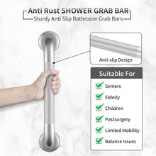 Load image into Gallery viewer, 24-Inch Polished Stainless Steel Grab Bars - 500 lb Capacity for Safety