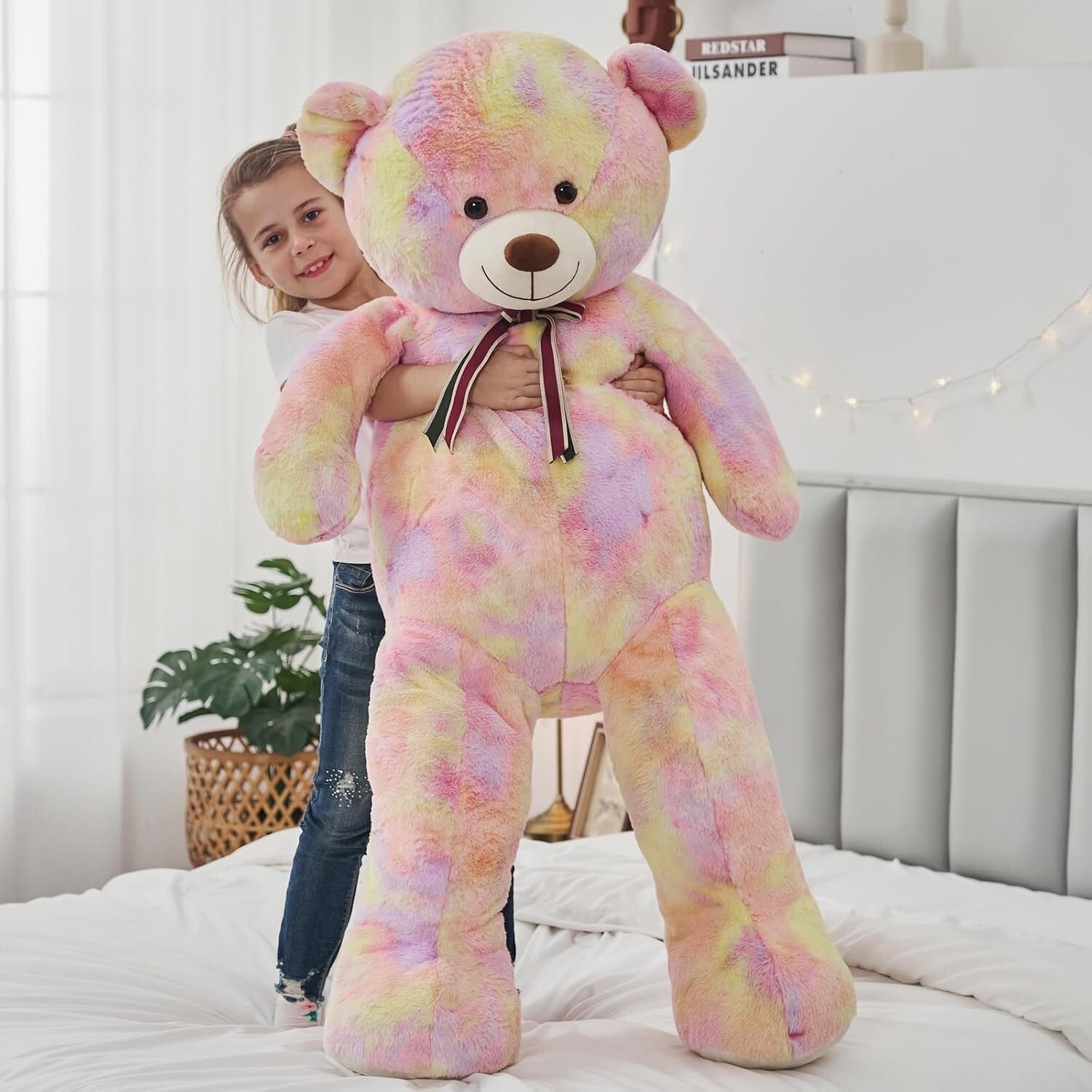 Big 52-Inch Teddy Bear with Safety Features - The Perfect Gift for Loved Ones