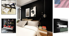 Load image into Gallery viewer, Versatile Waterproof Black Peel and Stick Wallpaper – Ideal for Any Room Upgrade