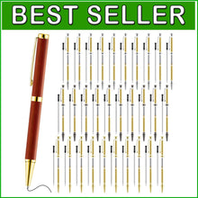 Load image into Gallery viewer, DIY Wood Turning Pen Kit - 30 Pcs in Black, Silver, Gold for Personalized Gifts