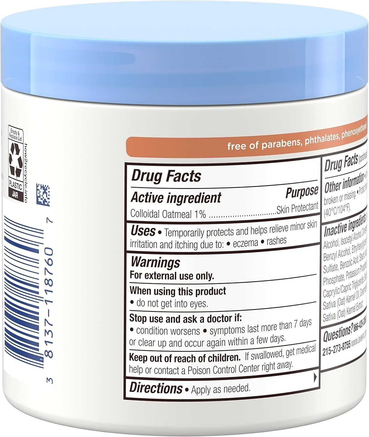 Certified Eczema Relief Balm for Newborns & Infants – Hypoallergenic, Non-Greasy