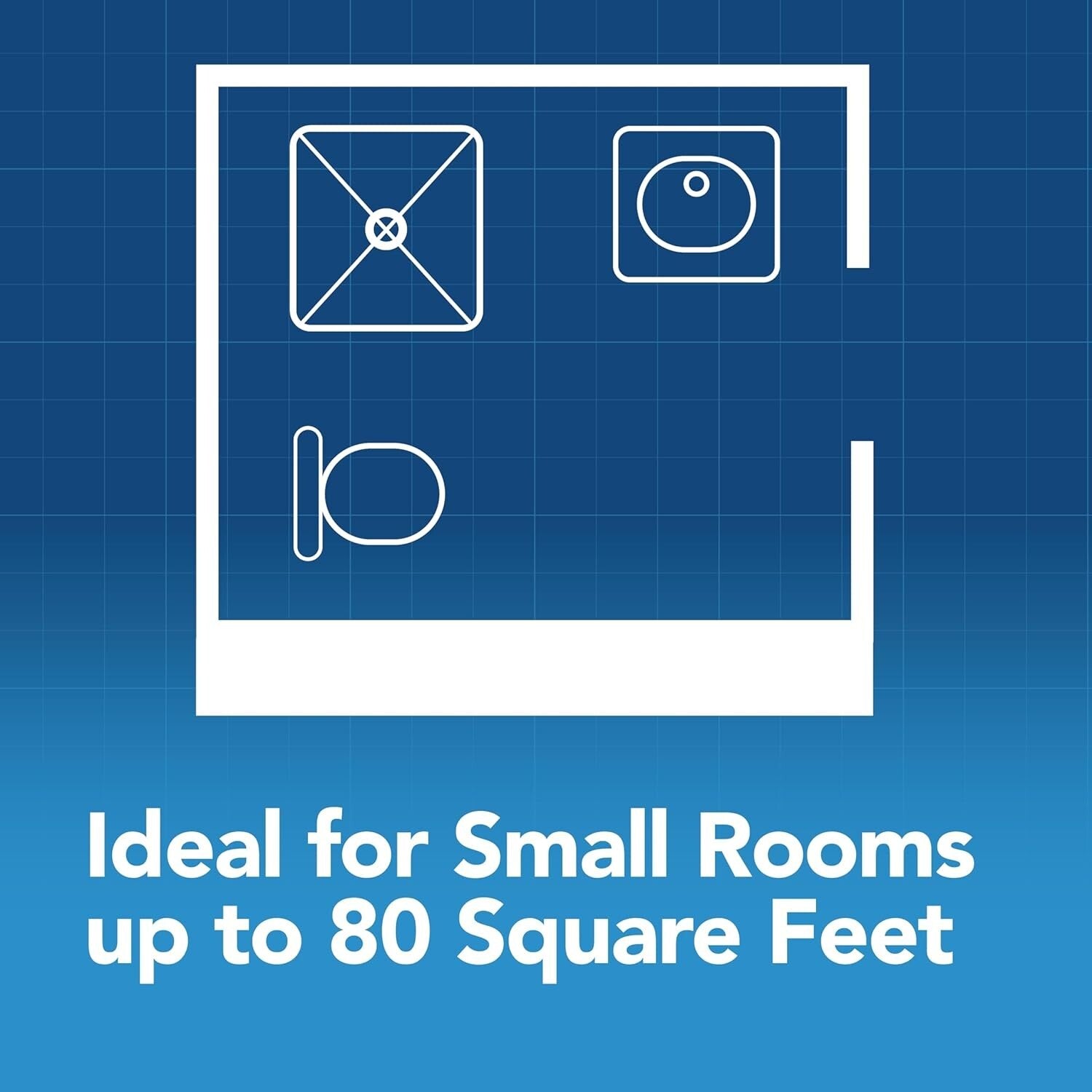 Efficient 60 CFM Exhaust Fan with Seamless Design - Ideal for Bathrooms