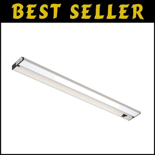 32-Inch Slim LED Under Cabinet Lighting - Dimmable, ETL Listed, Stylish Design