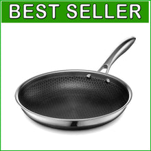 Load image into Gallery viewer, Hybrid Nonstick 10-Inch Frying Pan with Easy Clean Features - Lifetime Warranty