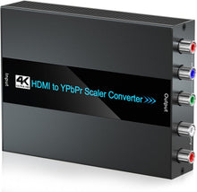 Load image into Gallery viewer, Ultra HD 4K HDMI to YPbPr Converter for CRT TV, Scales Multiple Resolutions